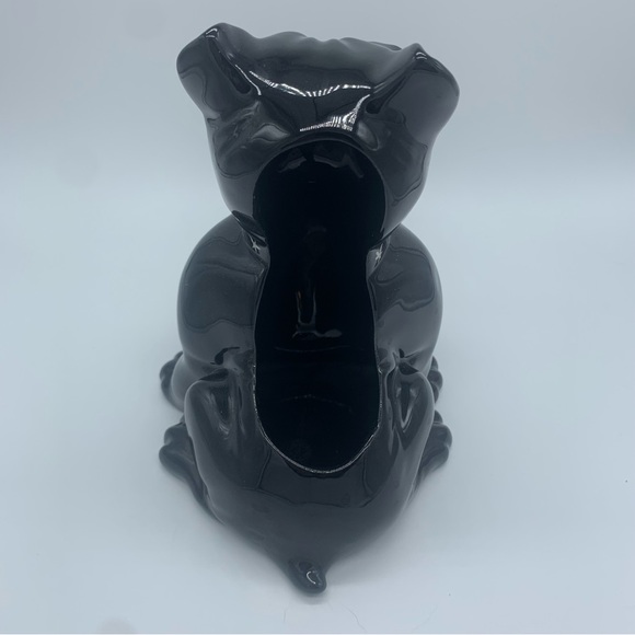 Vintage Ceramic Hickok Bulldog Wallet Change Trinket Dish Figurine - Picture 4 of 8